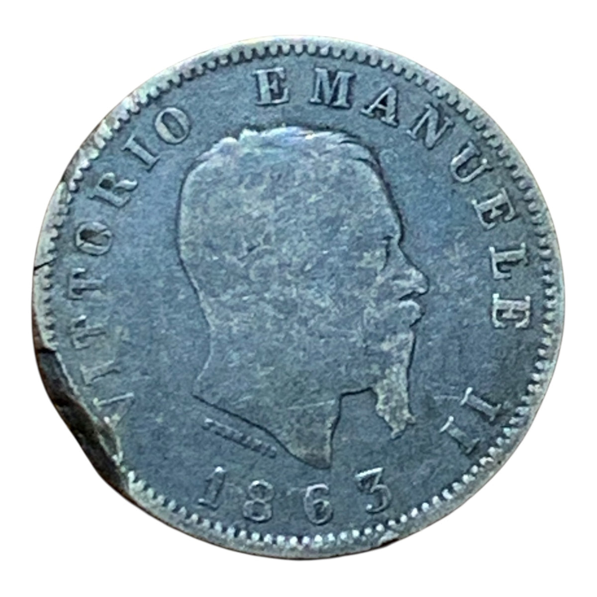 Moneta 1 Lira Regno D’Italia 1863