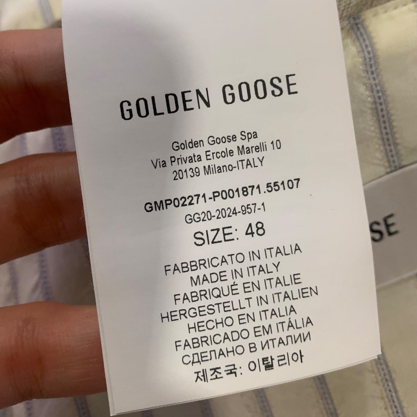 Giacca Uomo Golden Goose