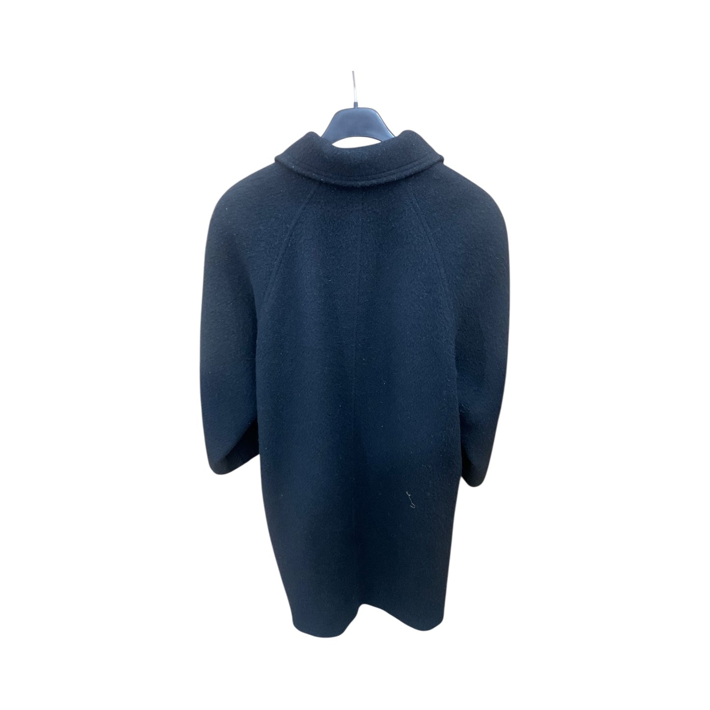 Cappotto Donna Vintage Lana Nero