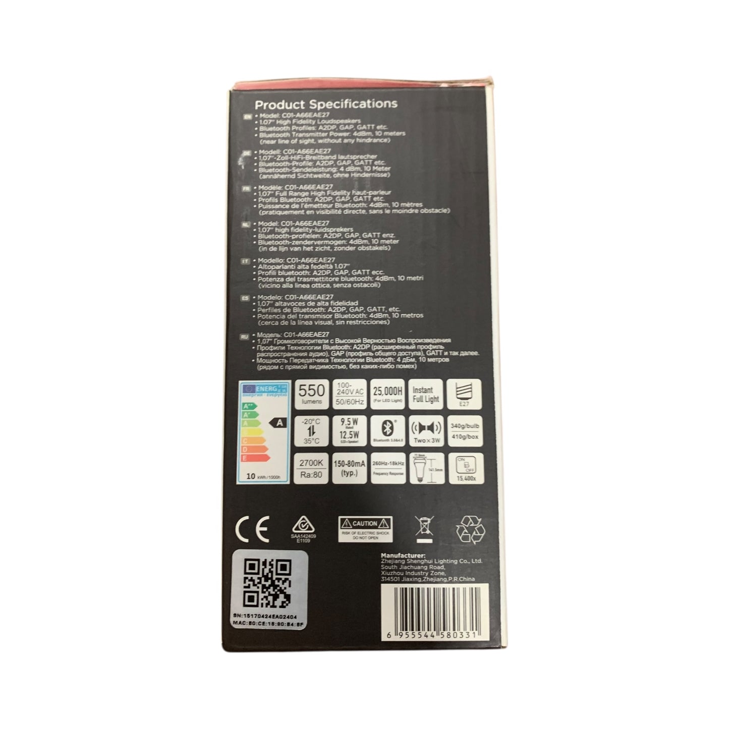 Lampadina Smart Sengled Wireless E Speaker