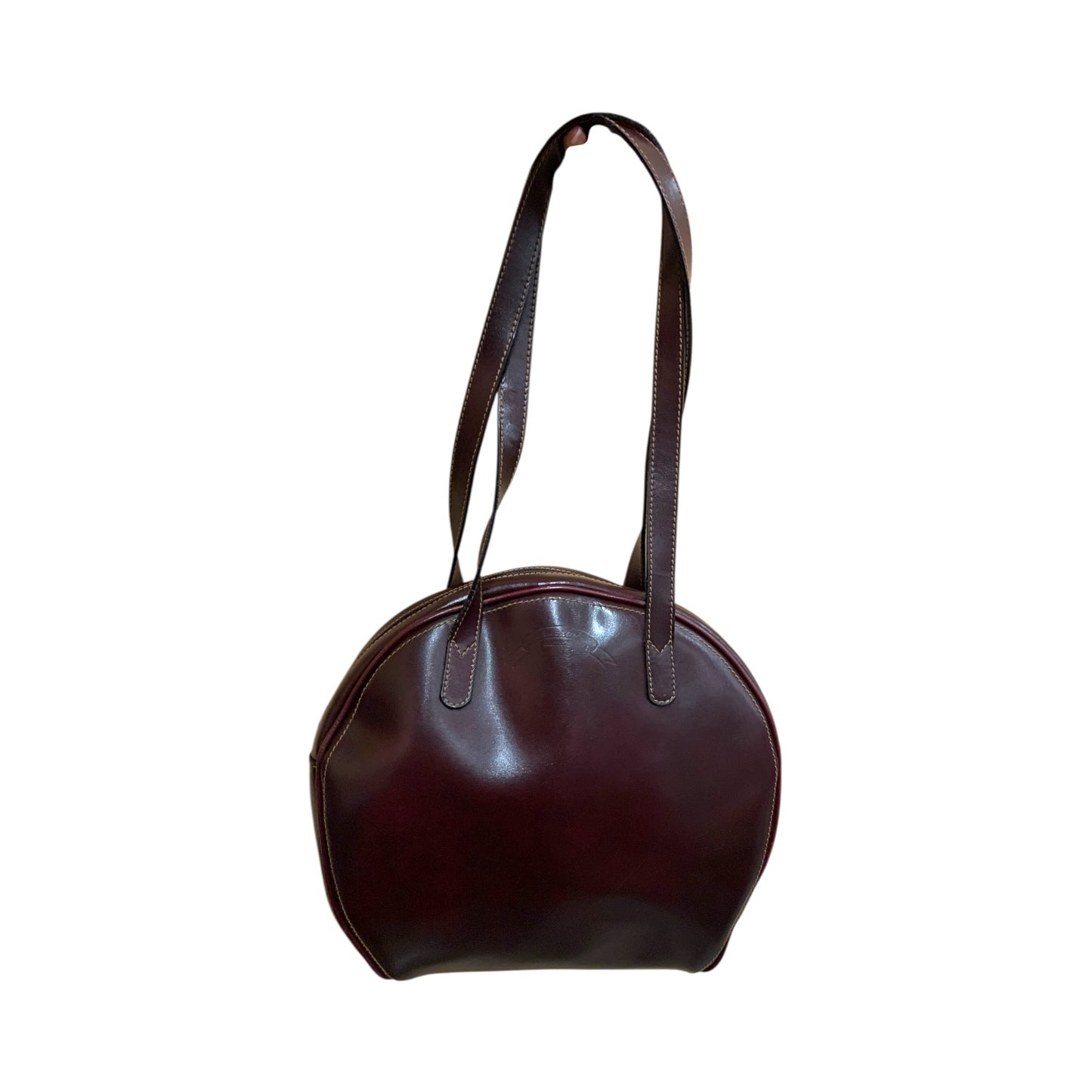 Borsetta Donna Vintage Pelle Borgogna