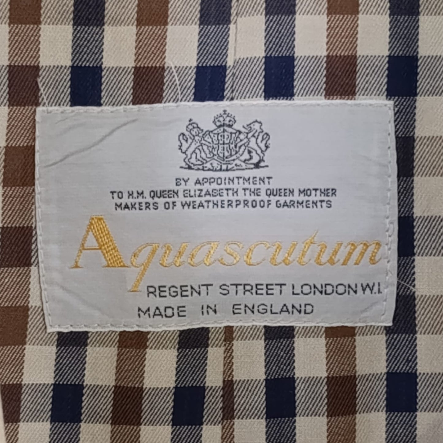Trench Vintage Acquascutum Beige