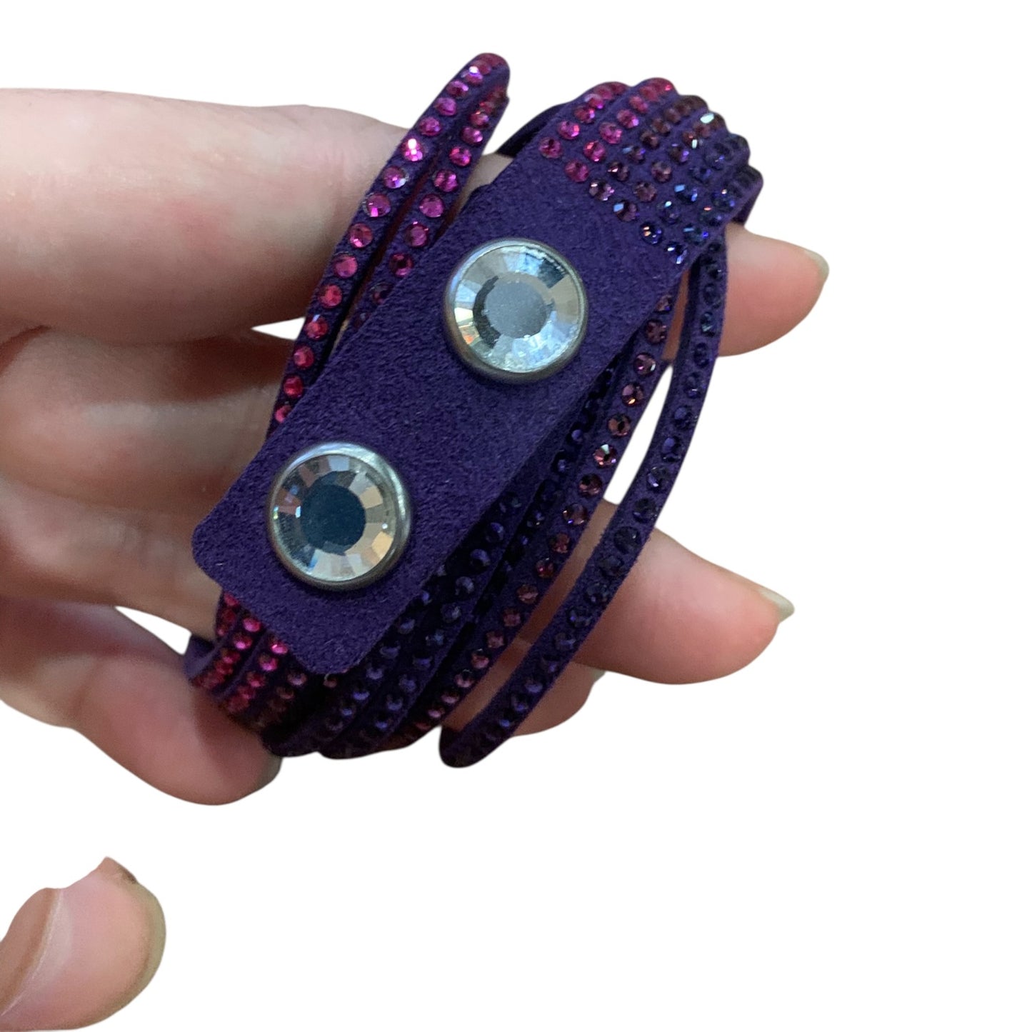 Braccialetto Donna Swarovski Pelle