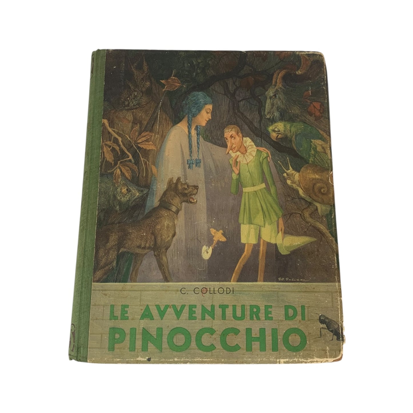 Libro Le Avventure Di Pinocchio 1944