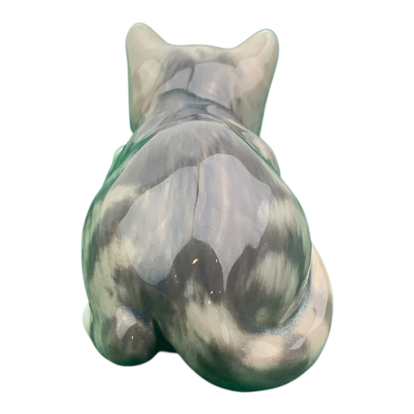 Statuina Gatto Royal Copenhagen Grigio Tigrato