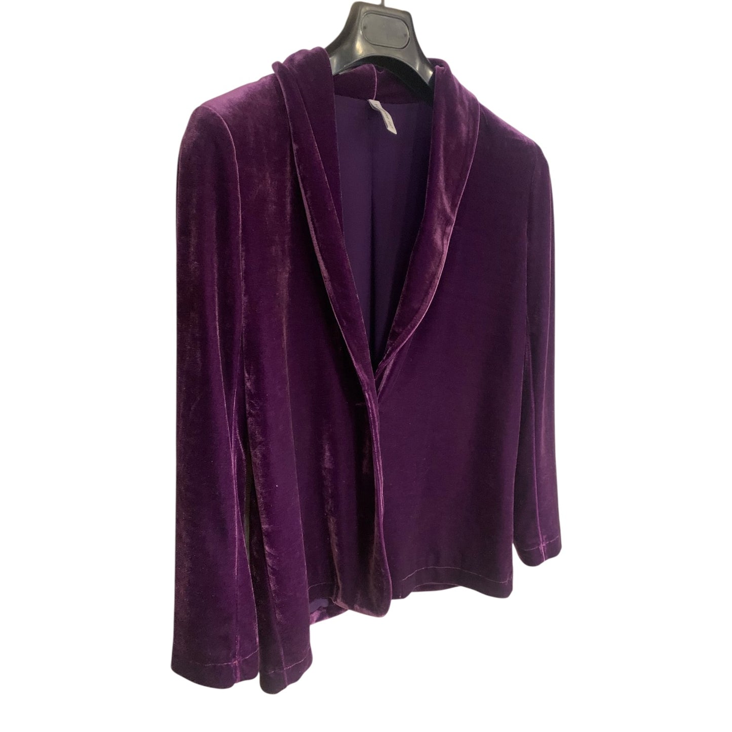 Blazer Donna Tensione In Ciniglia Viola