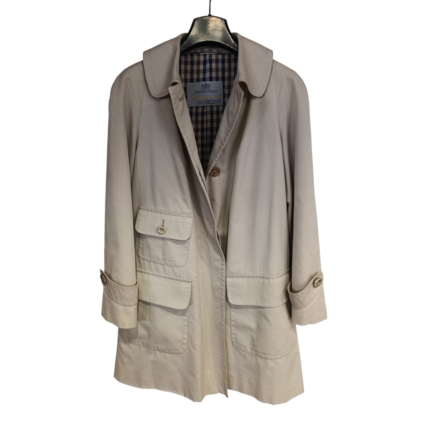 Trench Vintage Acquascutum Beige