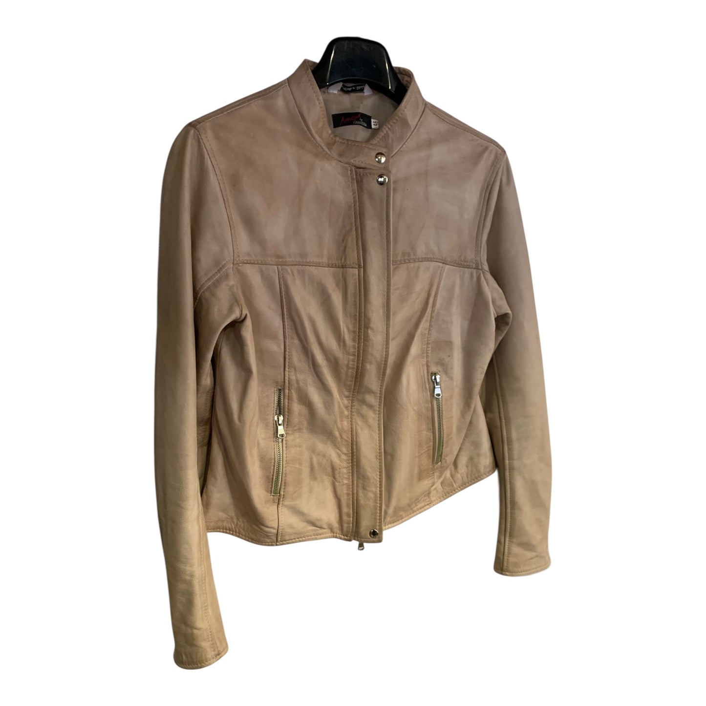 Giacca Donna Viamaestra  Pelle Beige