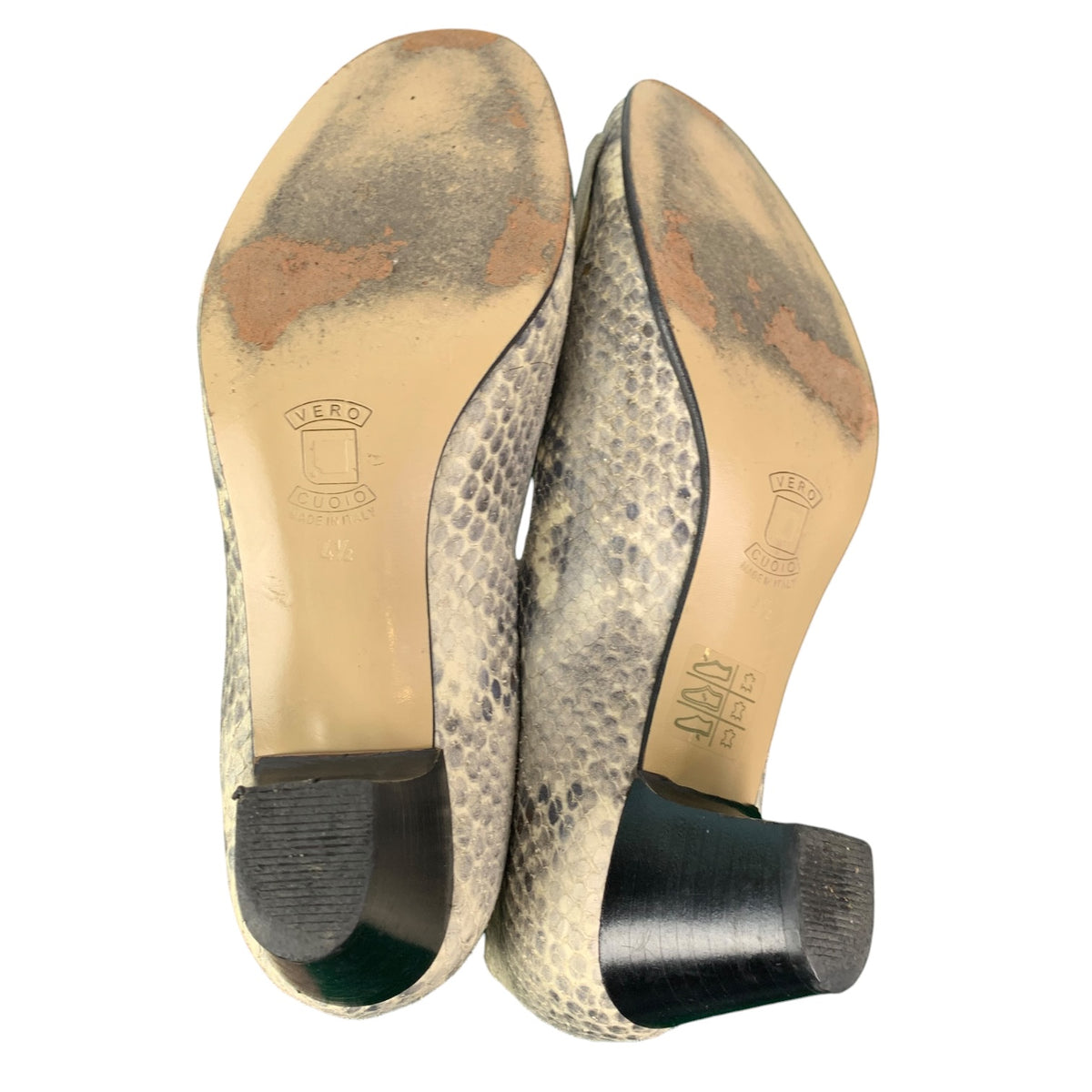 Ballerina Donna Vintage Pelle Serpente