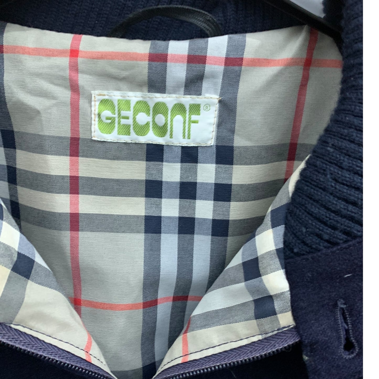 Giacca Uomo Geconf Vintage Bomber Lana