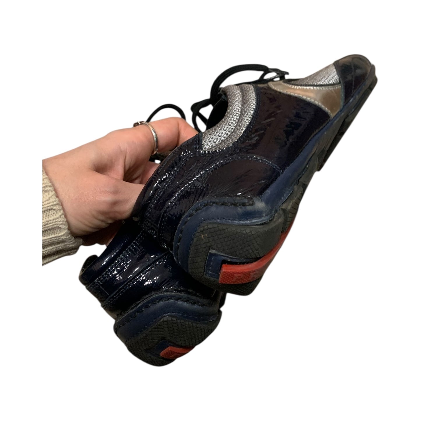 Scarpe Uomo Prada Linea Rossa