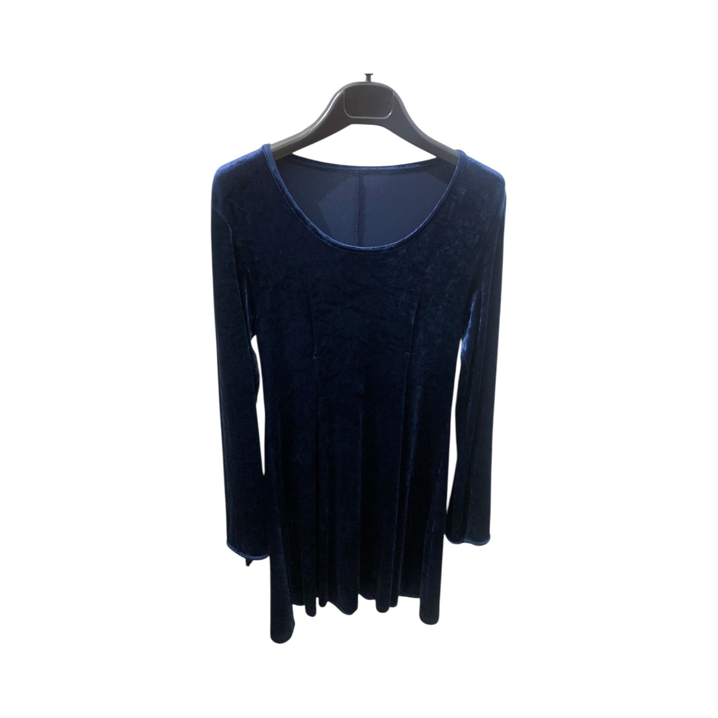 Abito Donna Vintage Velluto Blu