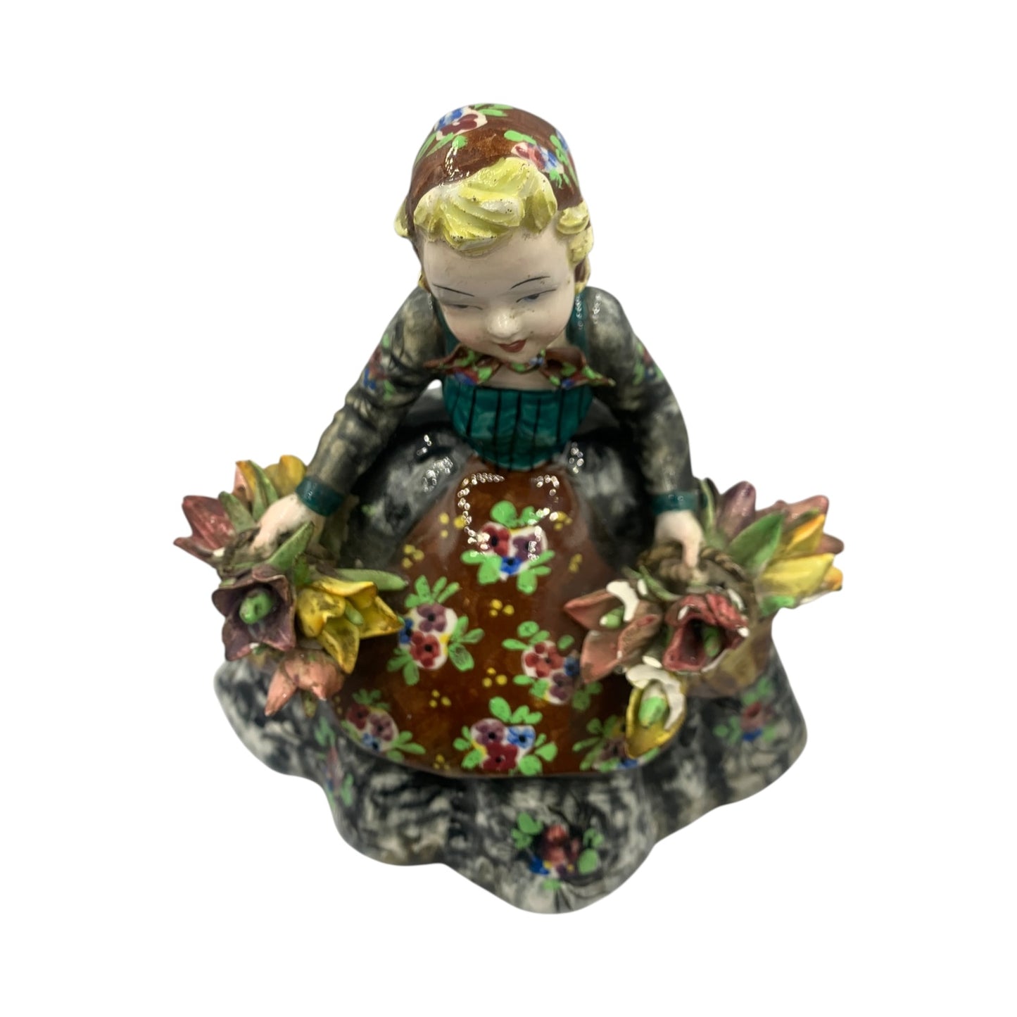 Statuina Ceramica Nove Bassano Anni 40