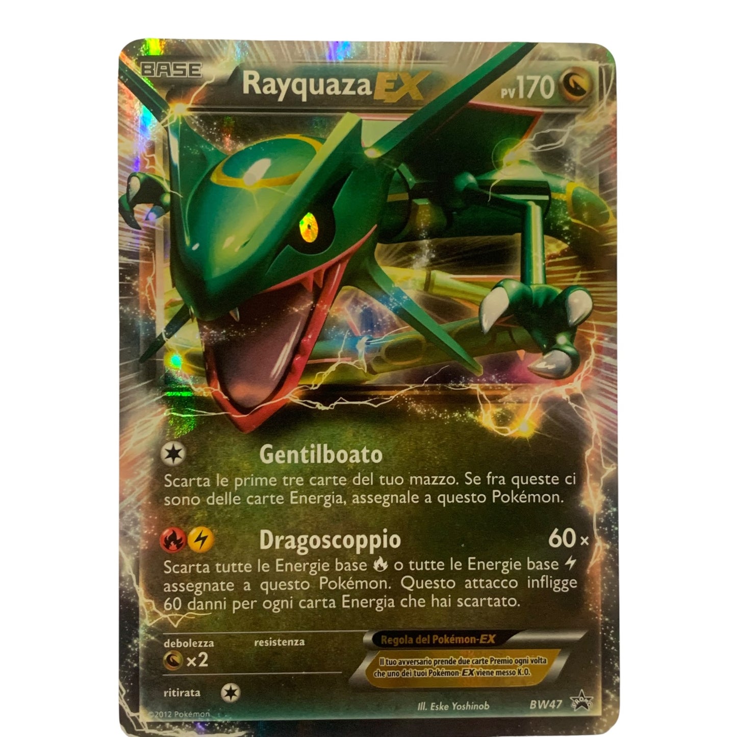 Carta Pokemon Rayquaza Ex