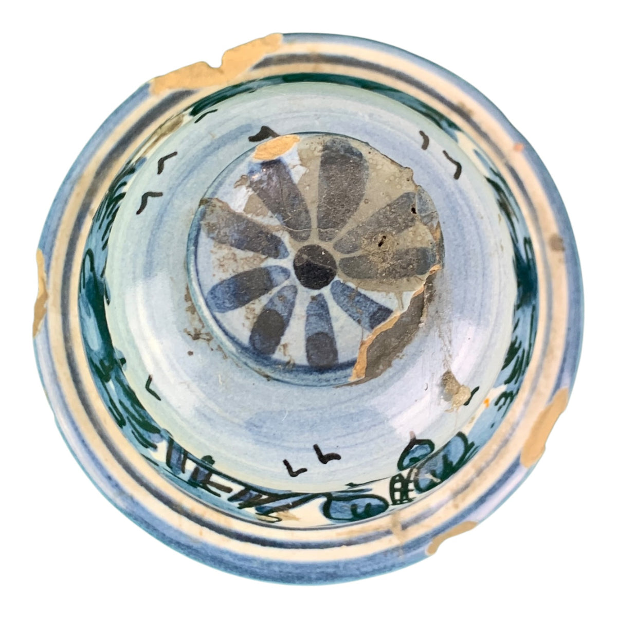 Barattolo Farmaceutico Antiche Ceramiche Ligure