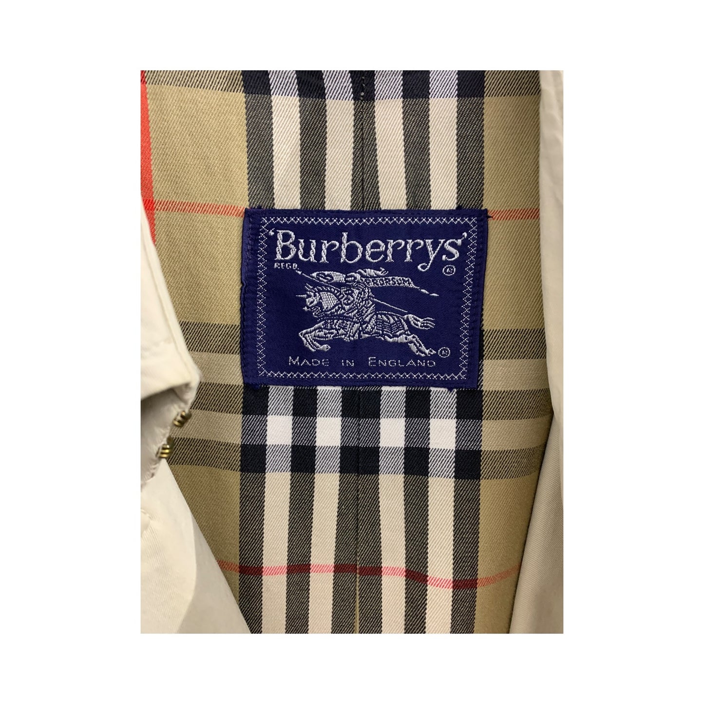 Trench Vintage Burberry Beige