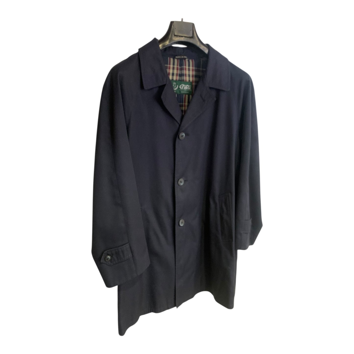 Trench Vintage Blu Navy