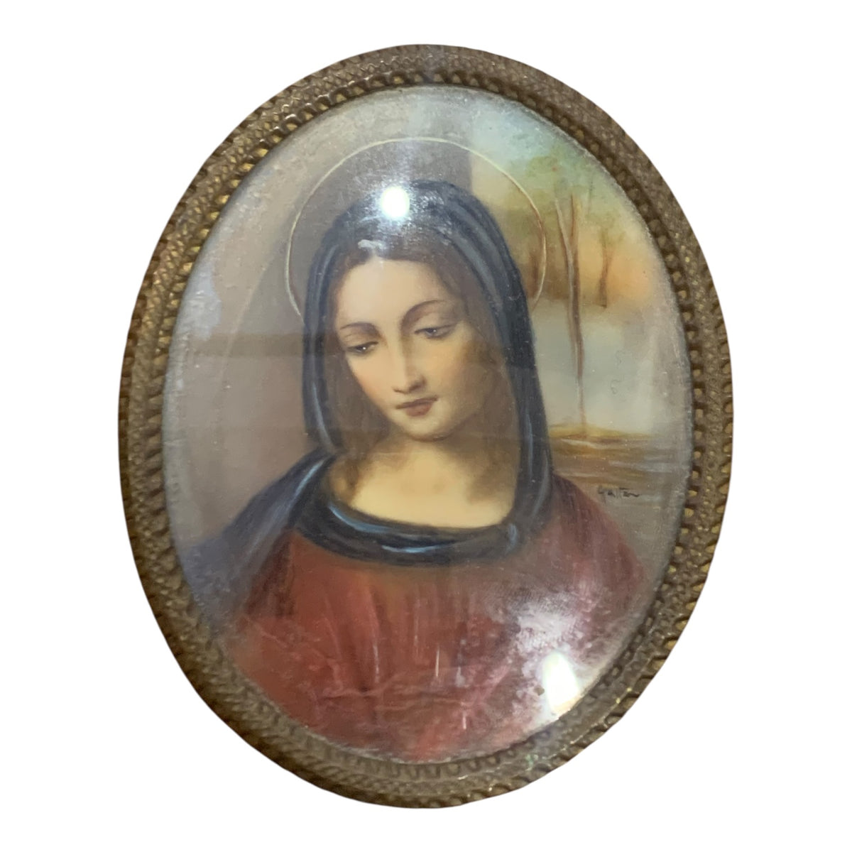 Quadretto Miniatura Madonna