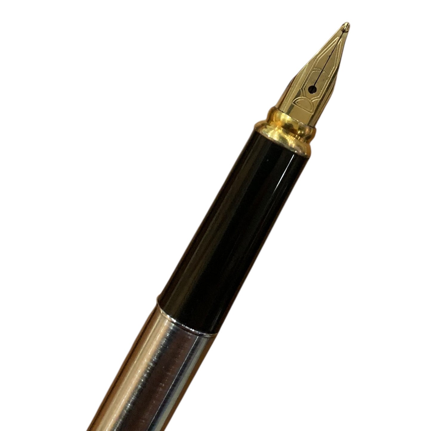 Penna Stilografica Aurora Cromata