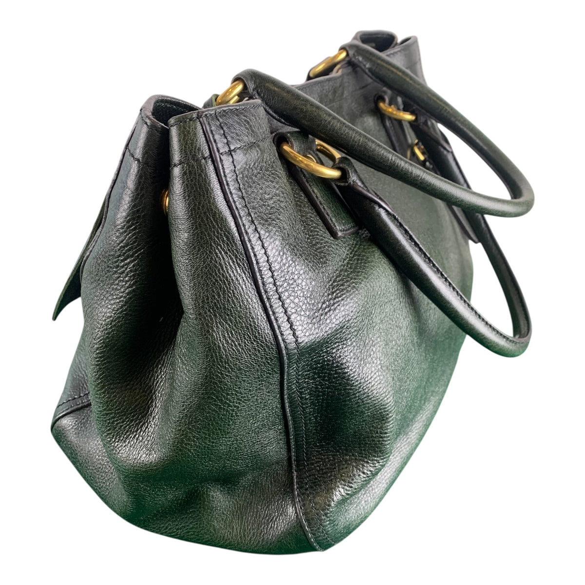 Borsa A Mano Vintage Prada Pelle