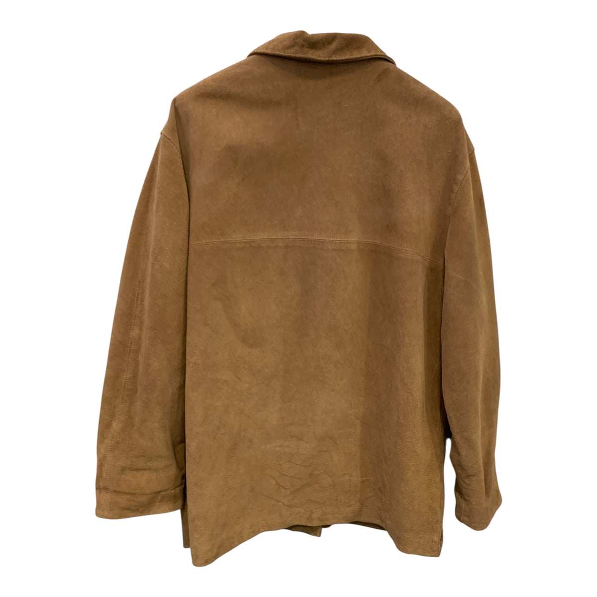 Blazer Giacca Vintage Pelle Camoscio