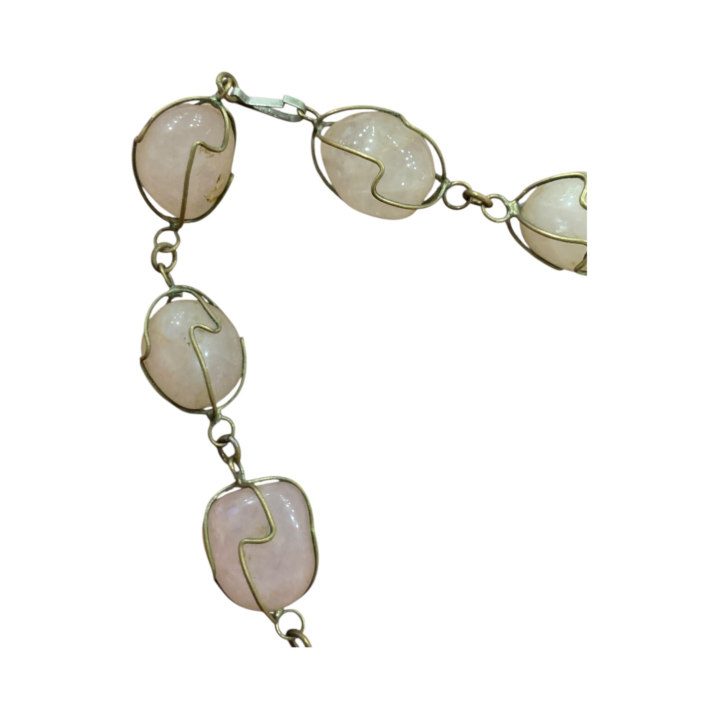 Collana Vintage Pietre Dure Quarzo