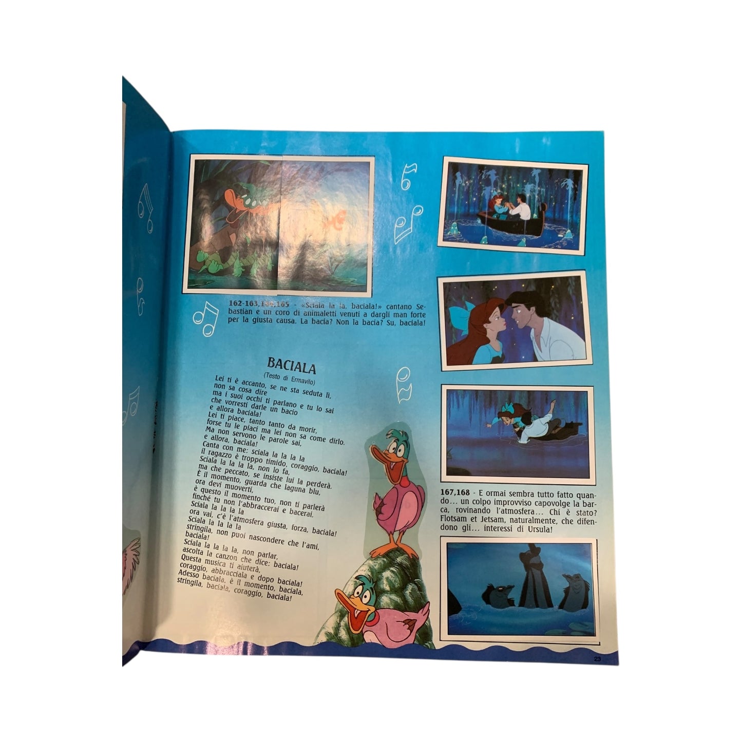 Album Figurine Anni 90 La Sirenetta