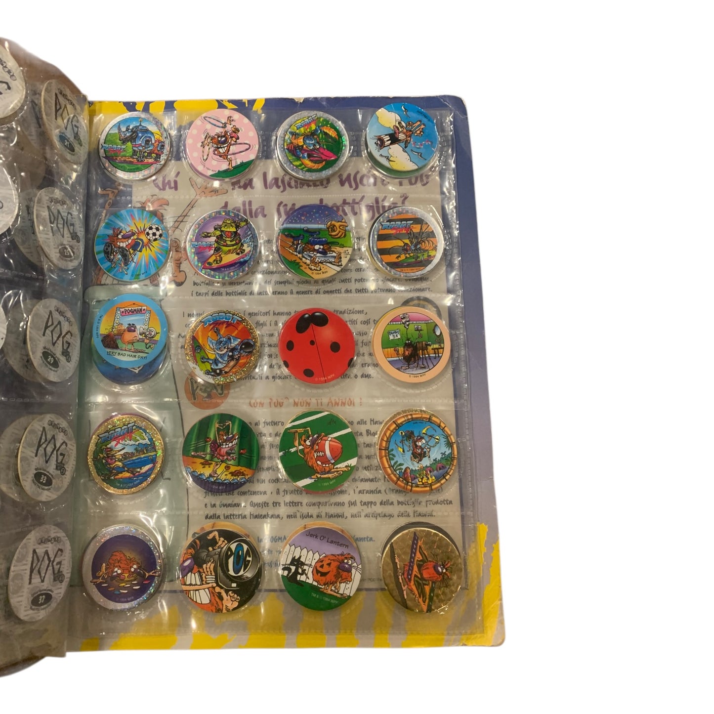 Pog Album Vintage 1994