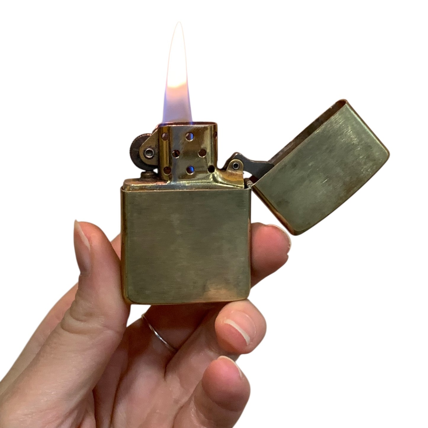 Accendino Zippo Solid Brass