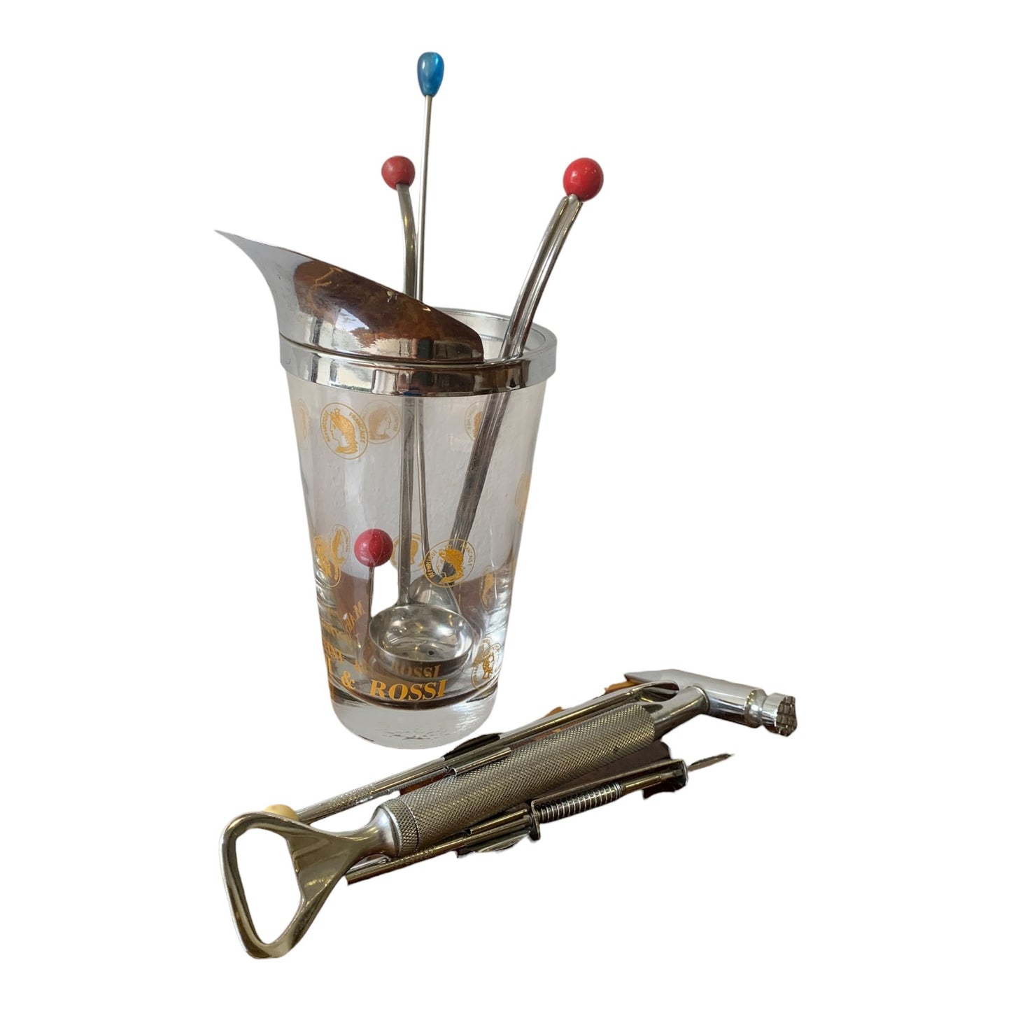 Set Cockteil Martini Vintage