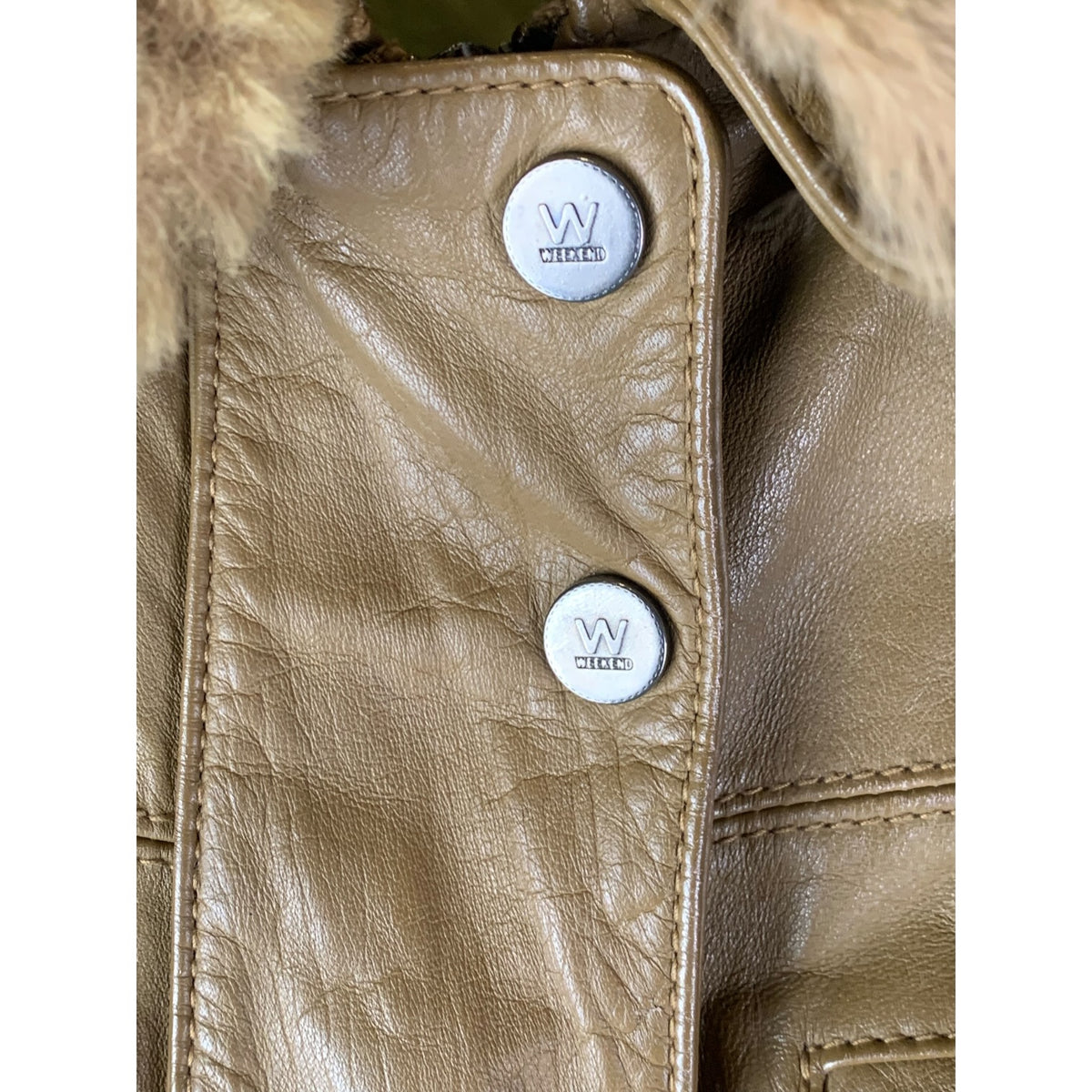 Giacca Donna Pelle MaxMara Weekend