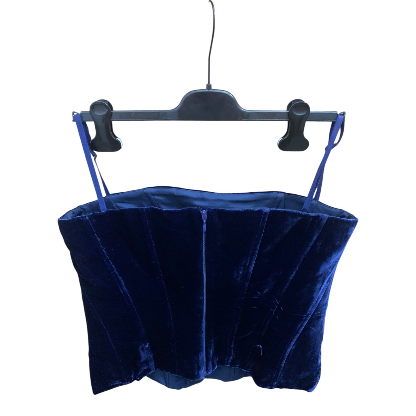 Corpetto Donna Luisa Spagnoli Velluto Blu