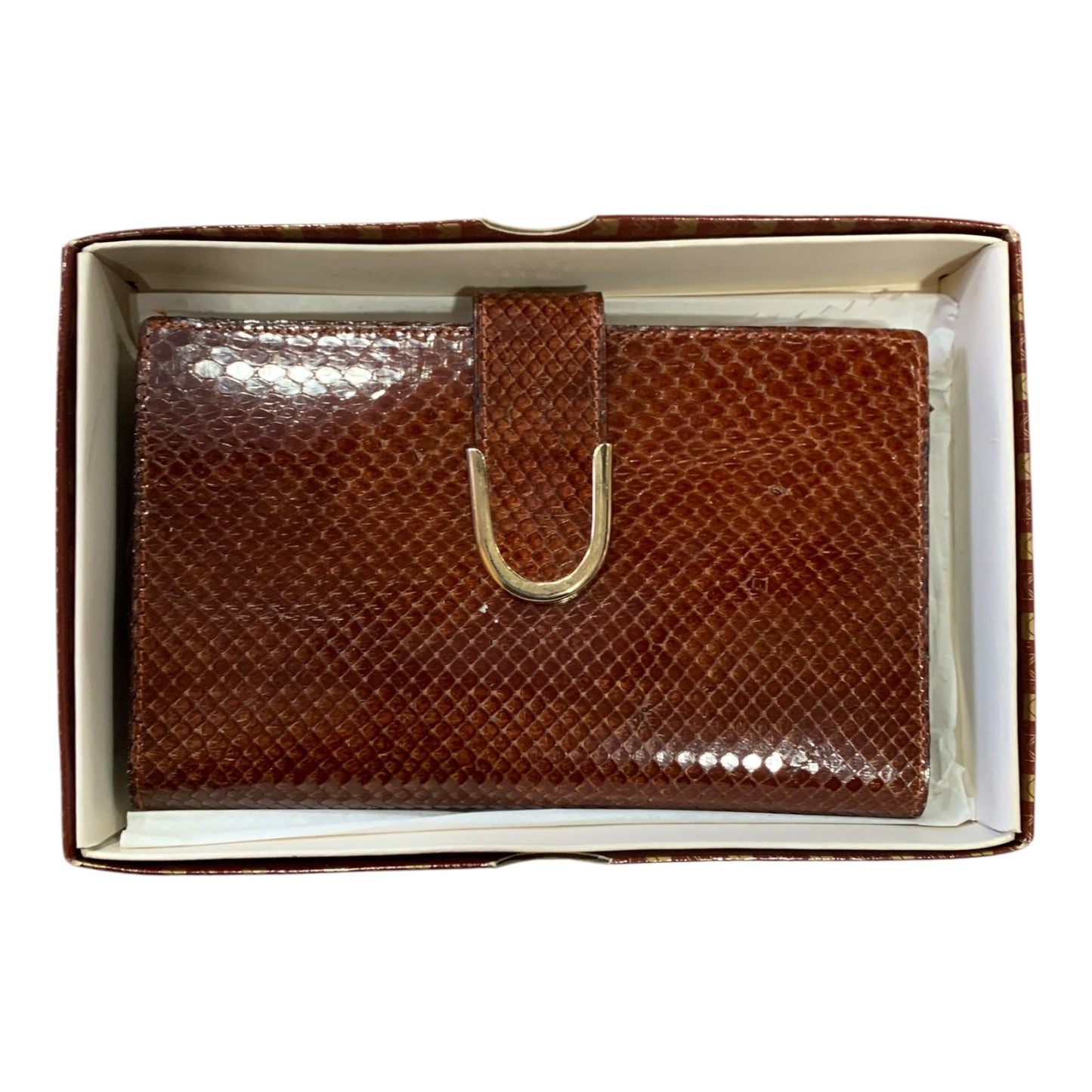 Porta Foglio Vintage Pitone