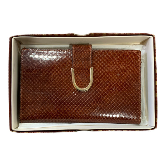 Porta Foglio Vintage Pitone