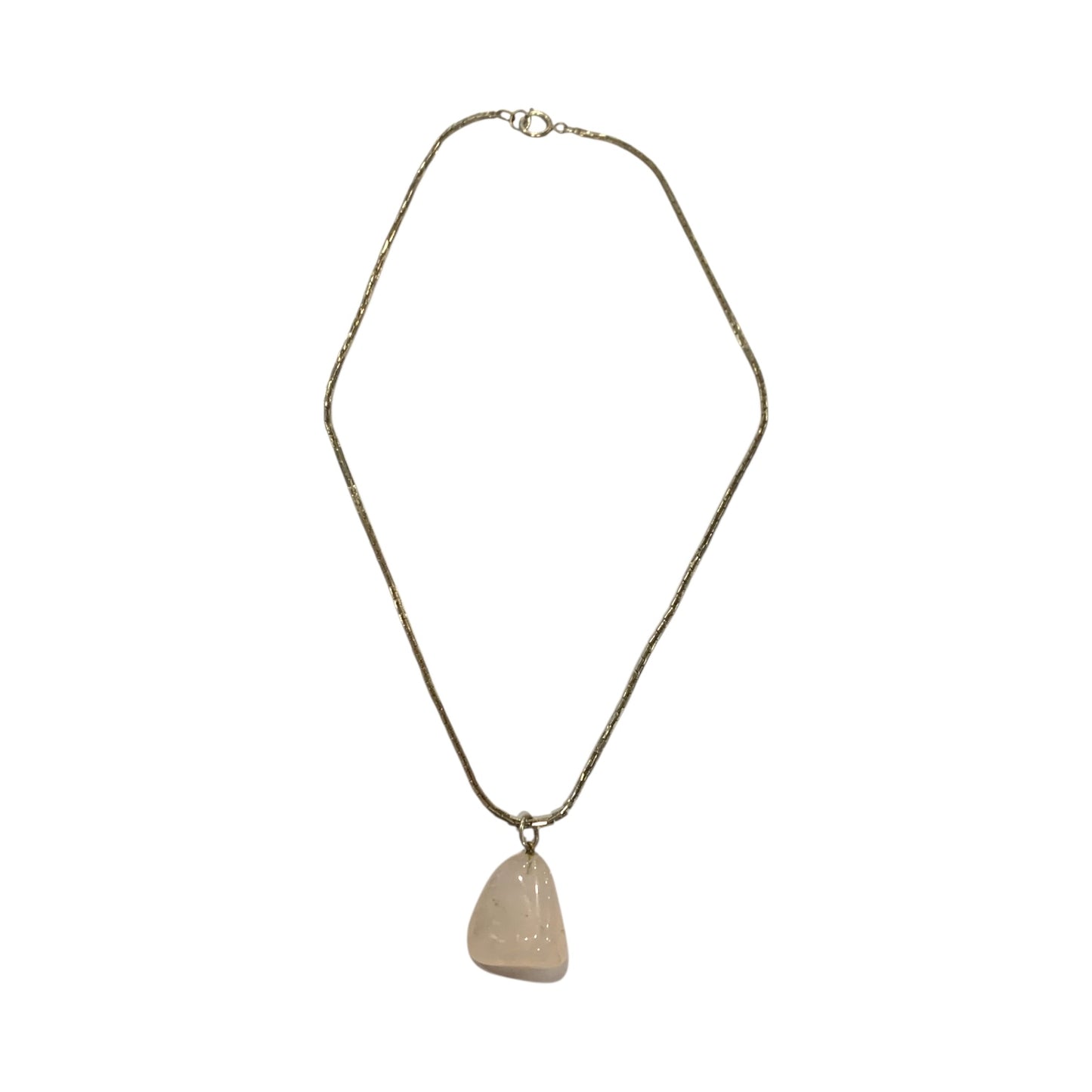 Collana Vintage Quarzo Rosa