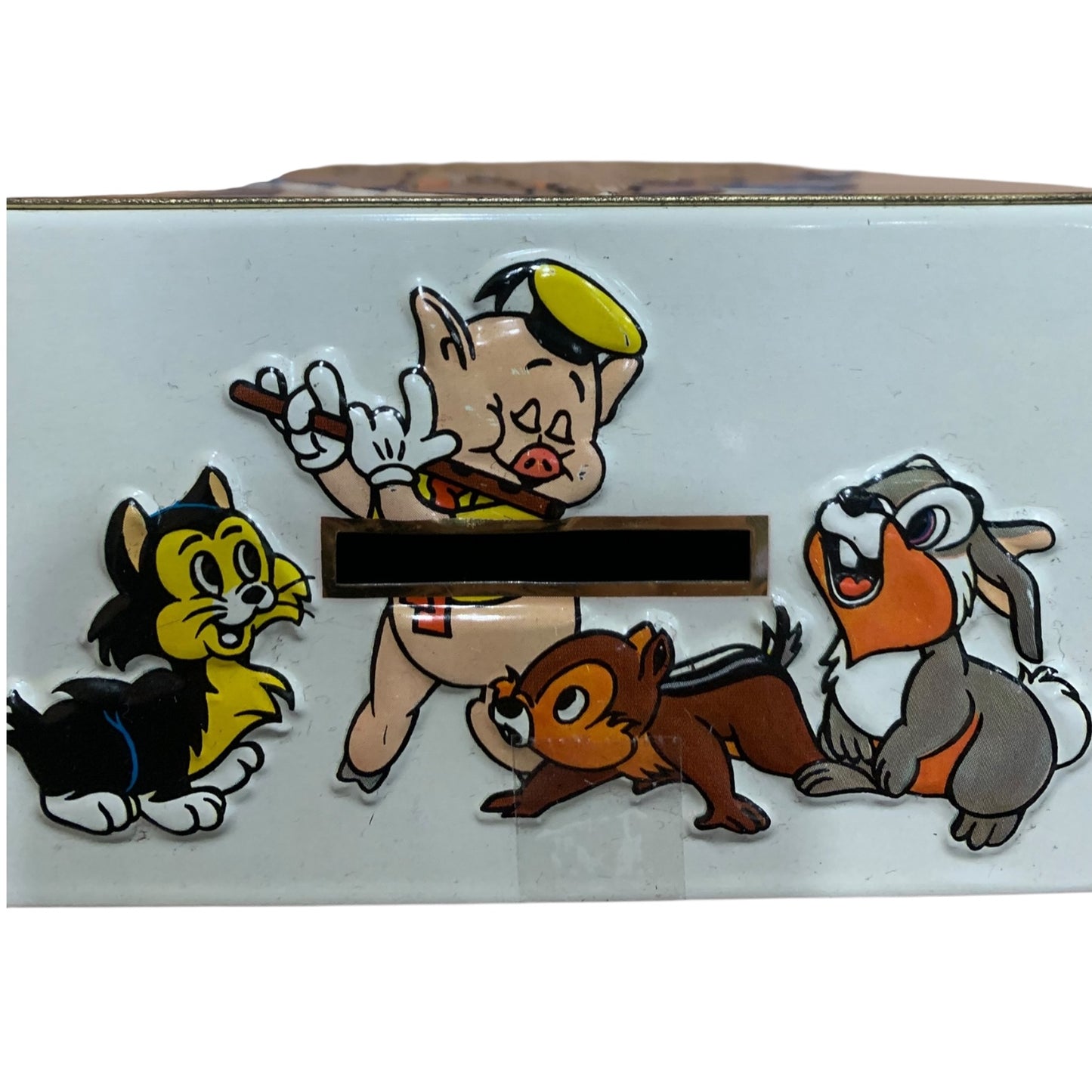 Salvadanaio Vintage Anni 70 Disney Latta