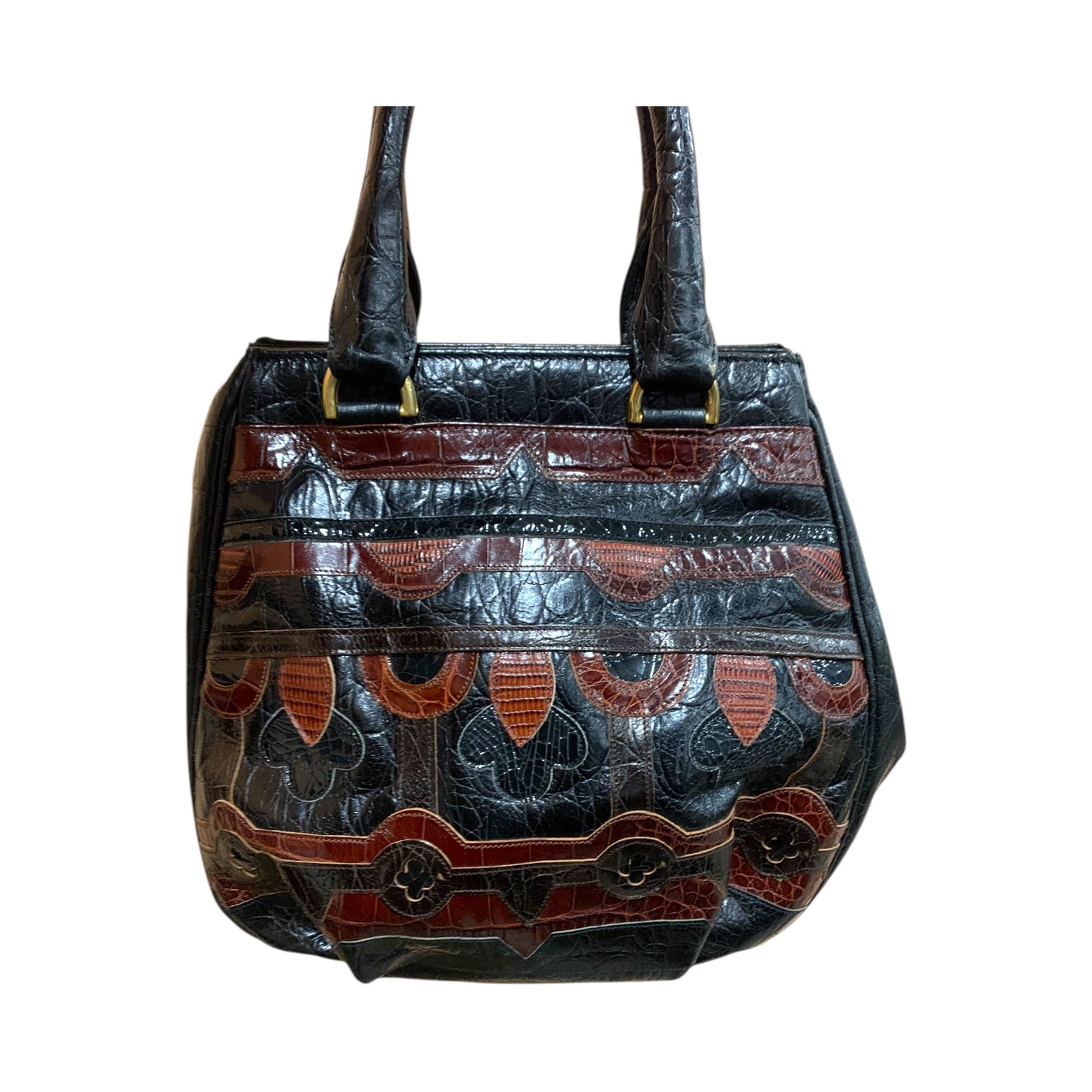 Borsa A Mano Vintage Braccialini Pelle