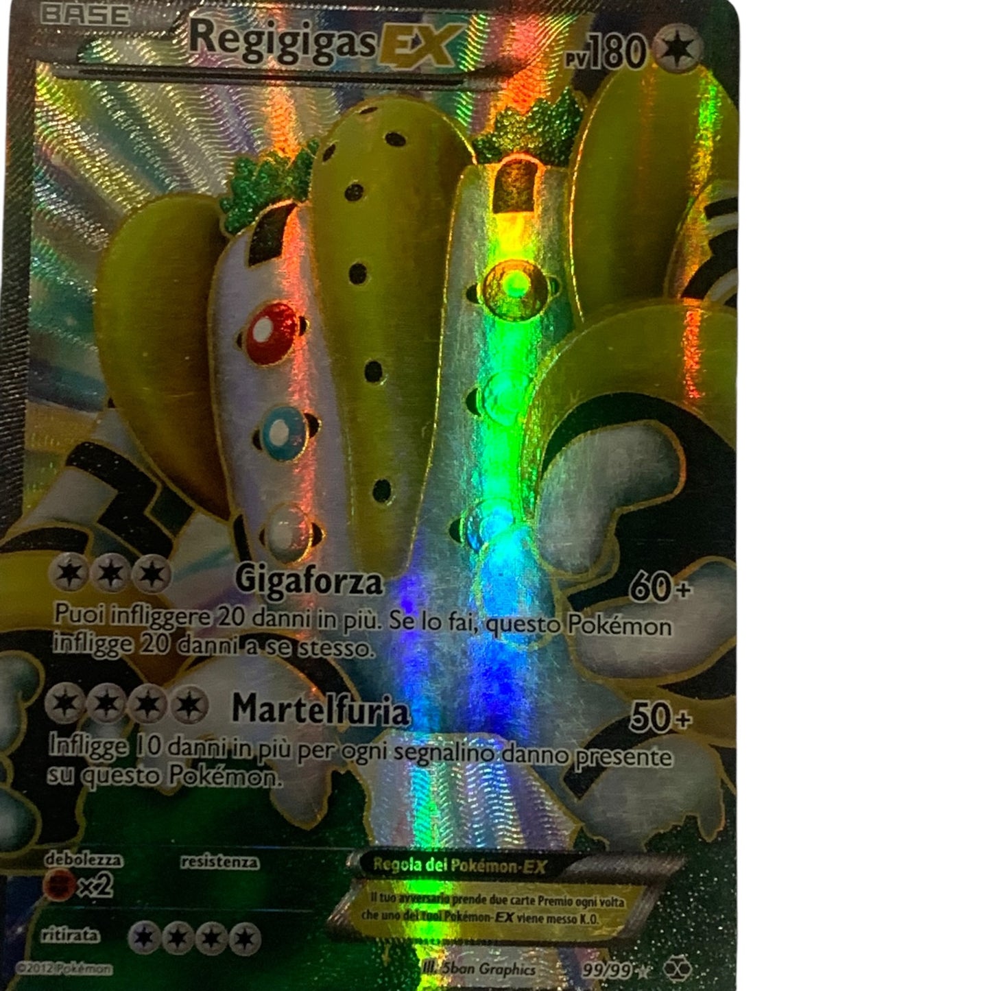 Carta Pokemon Regigigas Ex
