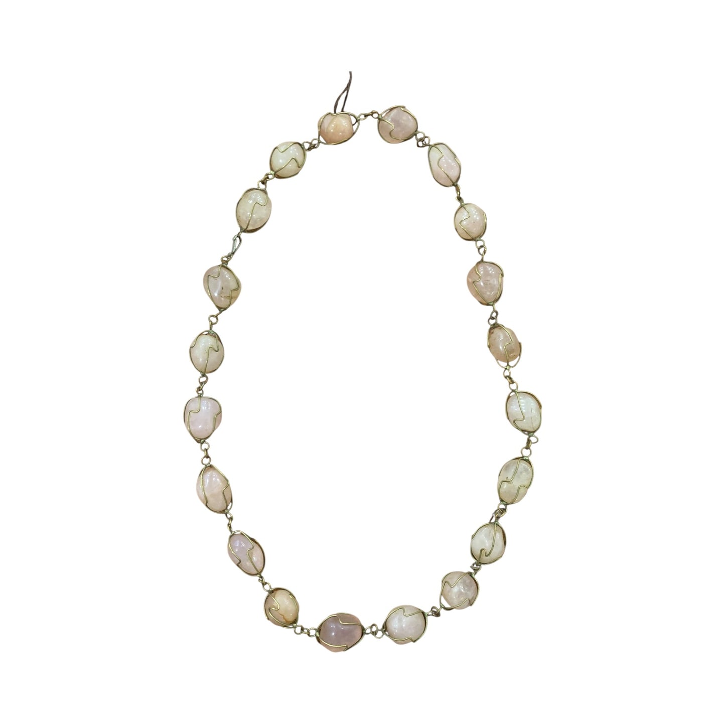 Collana Vintage Pietre Dure Quarzo