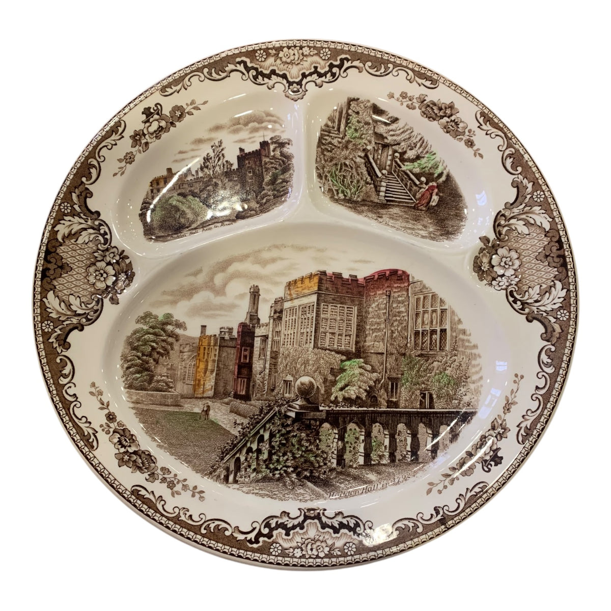 Piatto Antipastiera Ceramica Inglese Vintage