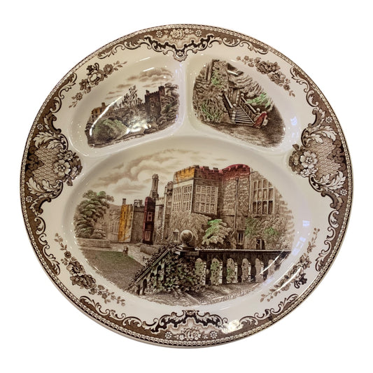 Piatto Antipastiera Ceramica Inglese Vintage