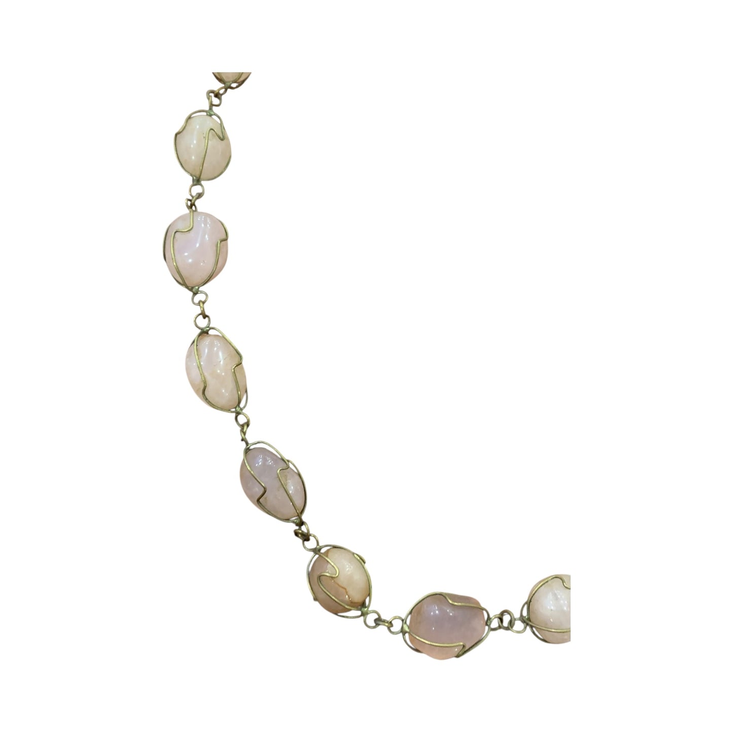 Collana Vintage Pietre Dure Quarzo