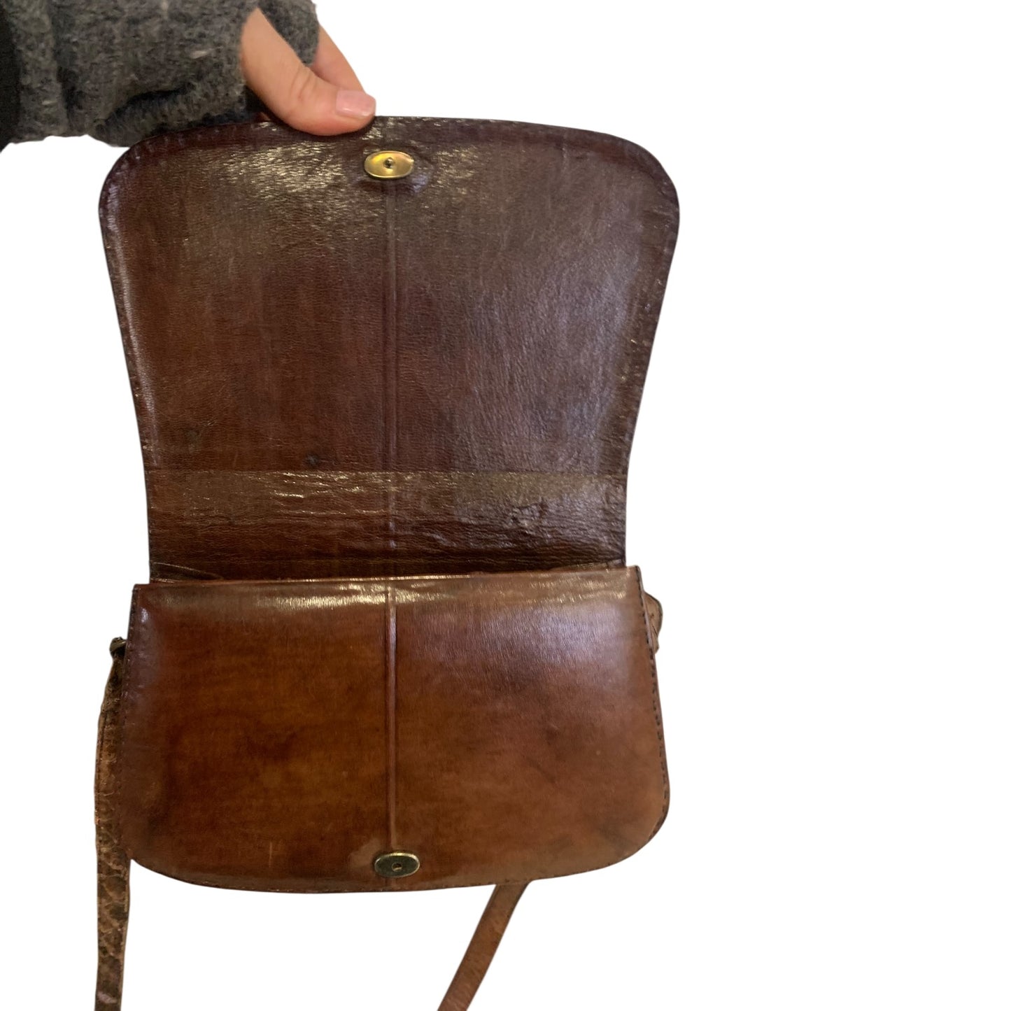 Borsetta Tracolla Vintage Pelle