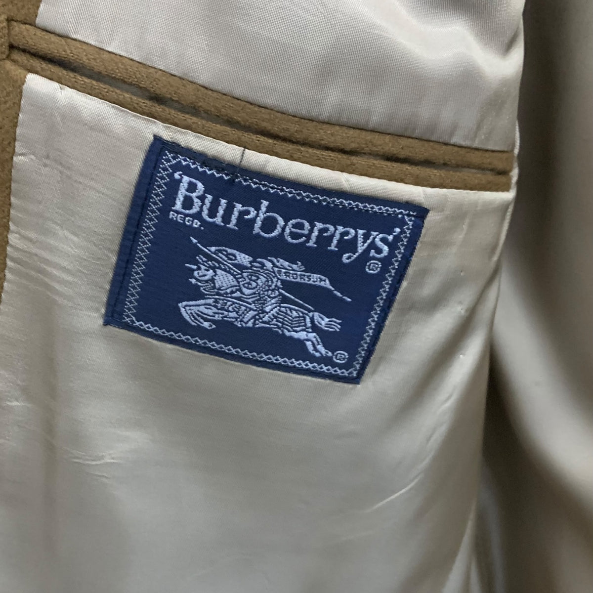 Blazer Uomo Vintage Burberry Cachemire