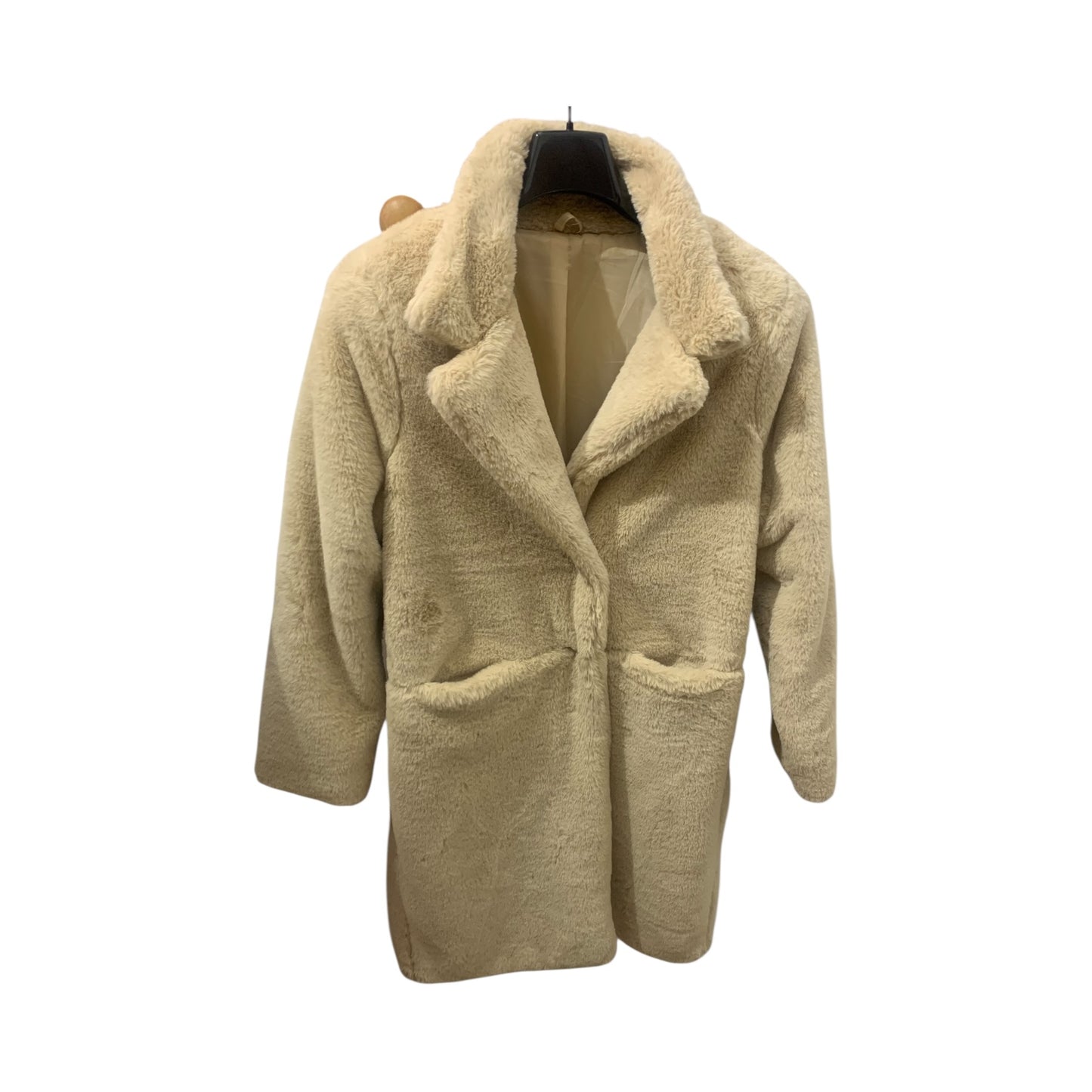 Cappotto Donna Pellicciotto Ecologico