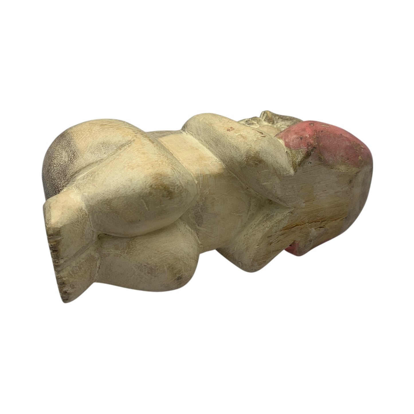 Statuina Legno Orientale Bimbo