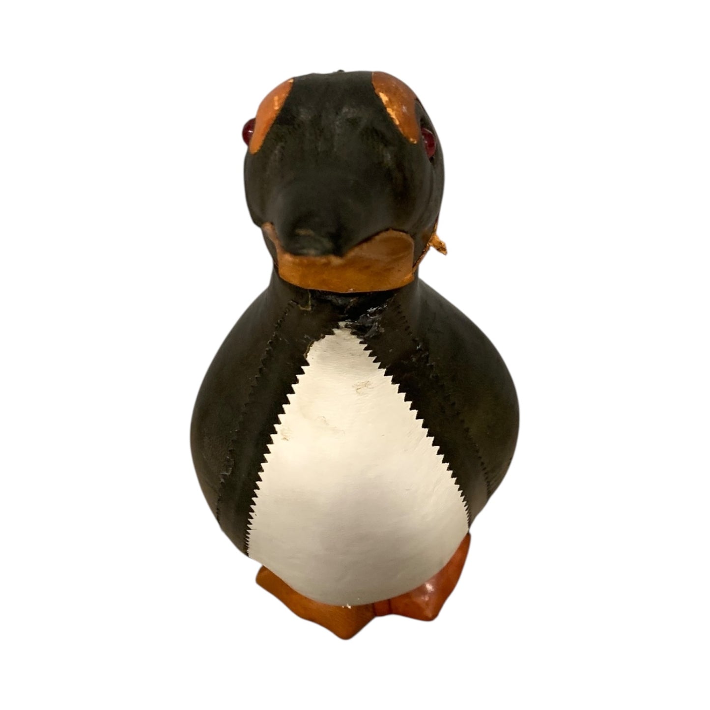 Bottiglia Vintage Pinguino Pelle