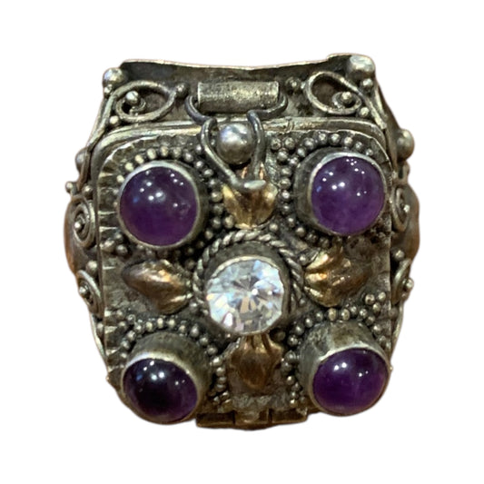 Anello Vintage Con Scomparto
