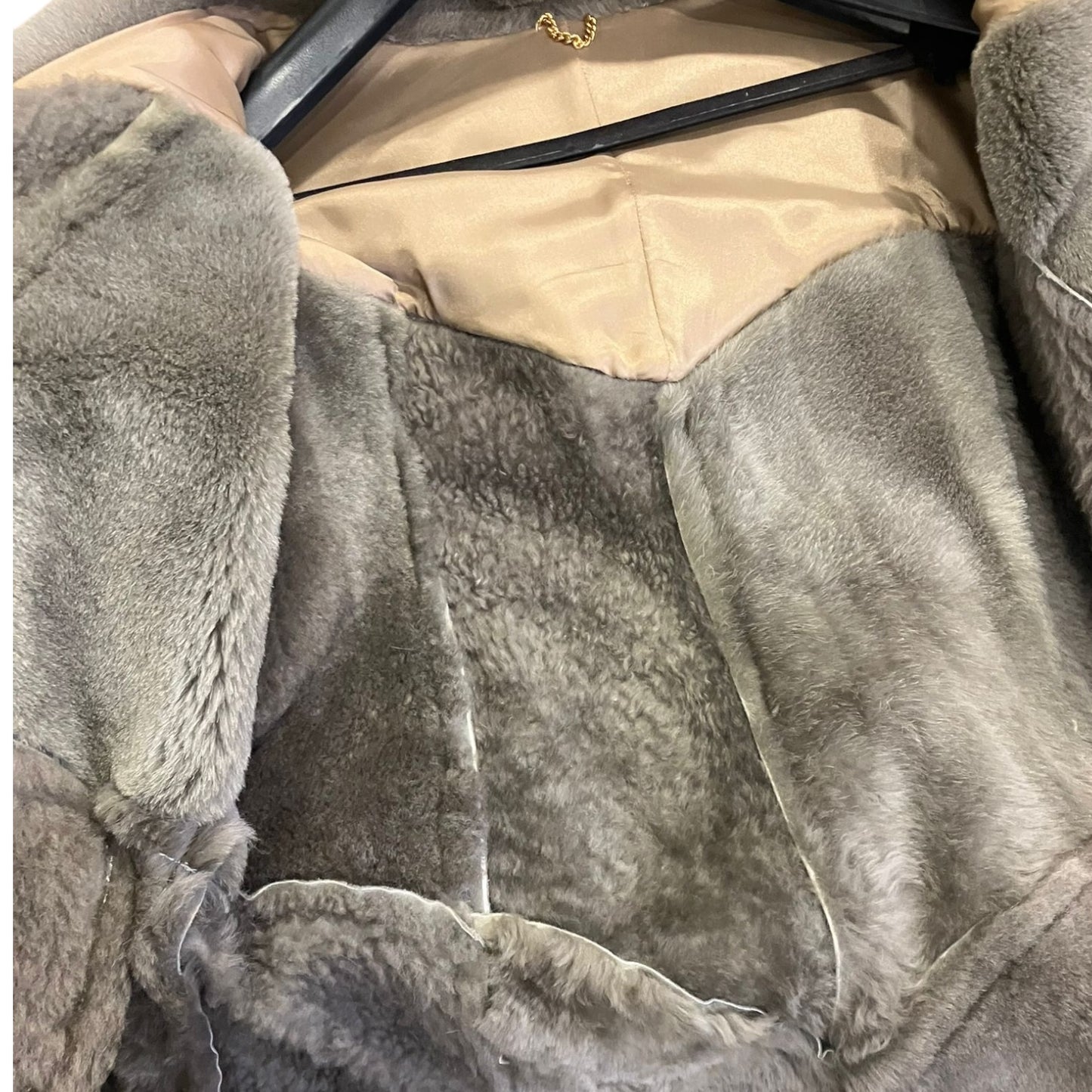 Giacca Montone Shearling Vintage