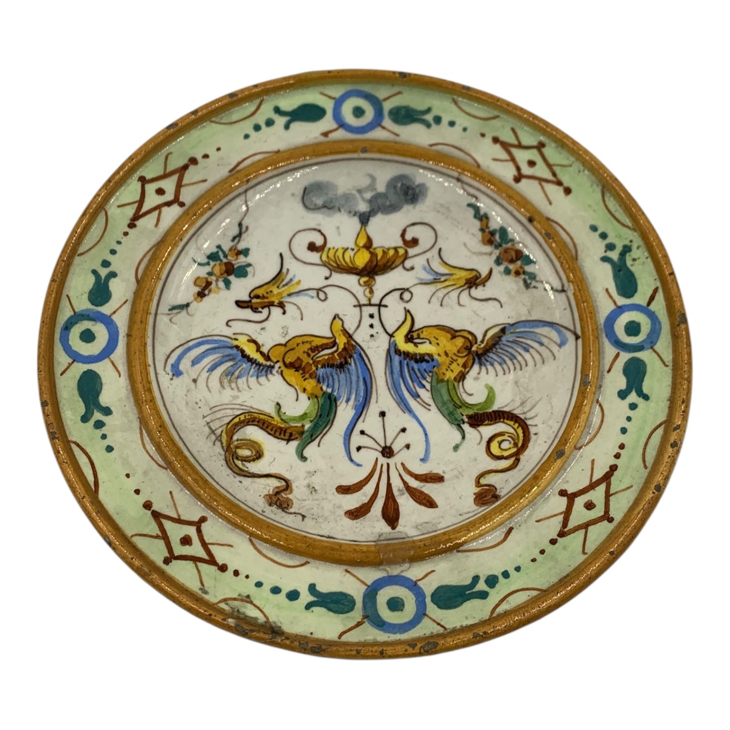 Piattino Epoca Maiolica